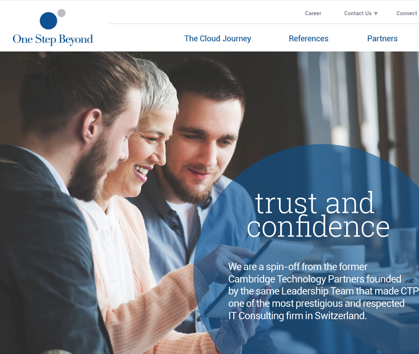 Sito web One Step Beyond